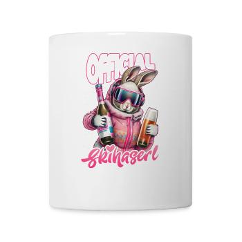 Skifahren Official Skihaserl Party Crew Apres Ski - Tasse - Weiß - Vorne