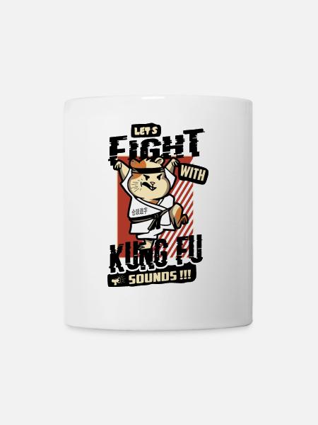 Kung Fu Hamster - Tasse - Weiß
