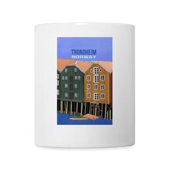 Trondheim Norway - Mug - white - Front