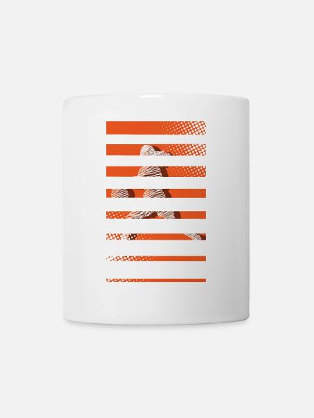 Basketball féminin Basketball féminin - Mug blanc - blanc