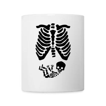 Grossesse Enceinte Mère Bébé Ventre Parents - Mug blanc - blanc - Devant
