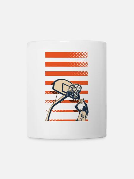 Basketball Basketballer - Tasse - Weiß