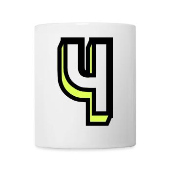 4 JAHRE,4. GEBURTSTAG,4 JAHRE JUBILÄUM - Tasse - Weiß - Vorne