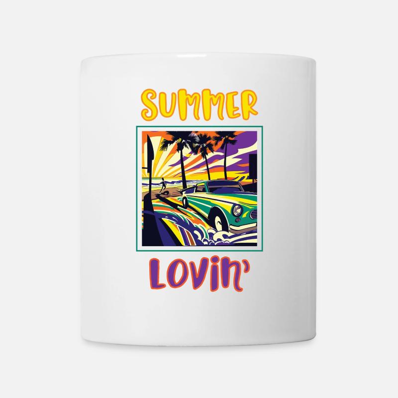 Lovin' d’été - Mug blanc - blanc