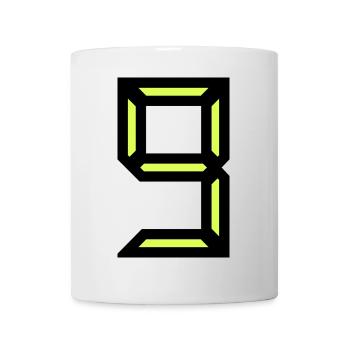 9. BIRTHDAY. HAPPY BIRTHDAY - Mug - white - Front