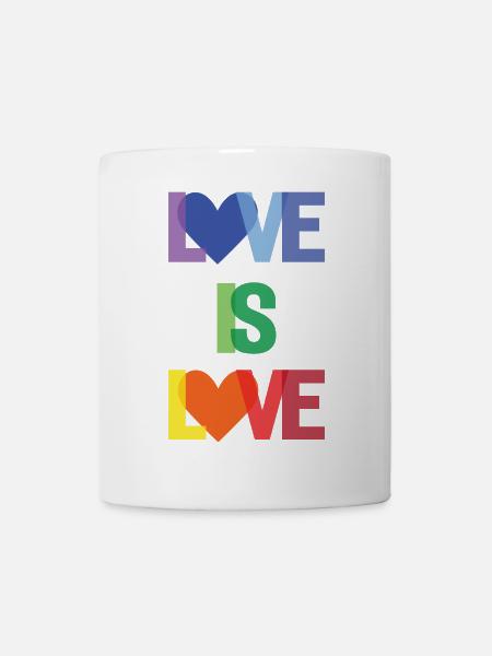 Pride Month - Liebe ist Liebe - Tasse - Weiß