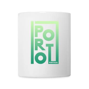 Porto Portugal Gradient Frame - Mug - white - Front