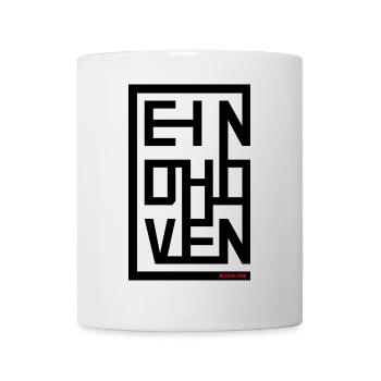 Style d’affiche EINDHOVEN – Urban City Design - Mug blanc - blanc - Devant
