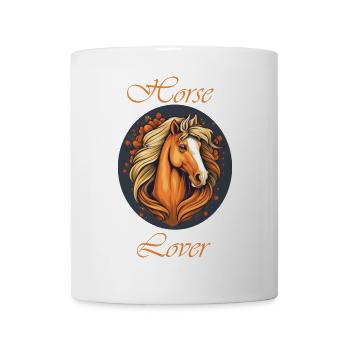 Horse Lover - Mug - white - Front