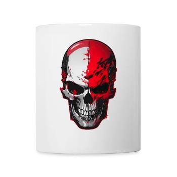Skull - Mug - white - Front
