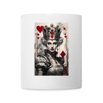 Fantasy Cyberpunk of the Queen of Hearts II - Mug - white - Front