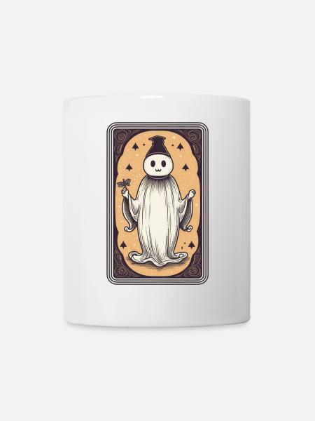 Happy Mind Tarot Card - Mug - white