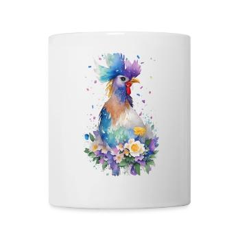 crazy chicken - Mug - white - Front