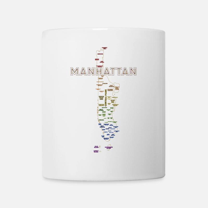 NYC Manhattan Stolz - Tasse - Weiß