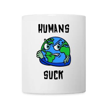 Mutter Erde Statement Erderwärmung Klimaschutz - Tasse - Weiß - Vorne