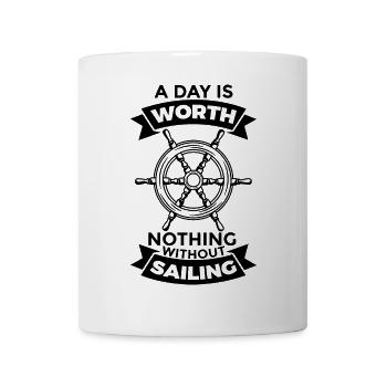 Motivation Sailing - Mug - white - Front