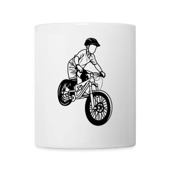 Mountain Bike Boy - Mug - white - Front