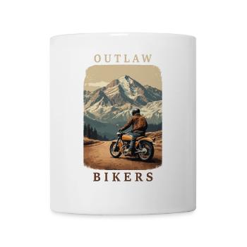 Outlawed motorcyclists - Mug - white - Front