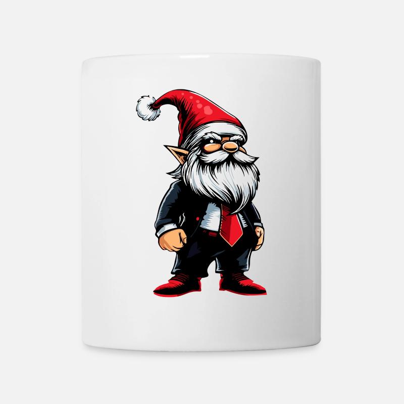 Gnome Noël Gnome - Mug blanc - blanc