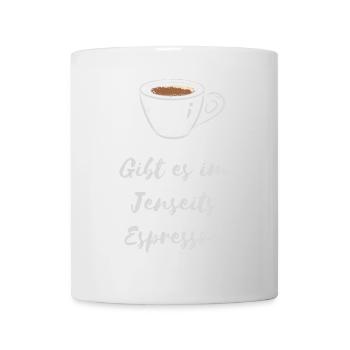 Y a-t-il dans la chemise café Beyond Espresso - Mug blanc - blanc - Devant