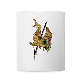 PIZZA REQUIN - Mug blanc - blanc - Devant