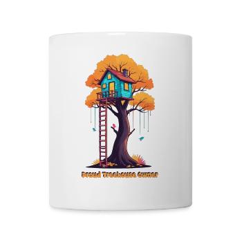 Stolzer Baumhaus Besitzer - Tasse - Weiß - Vorne