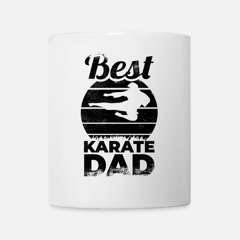 Karate Papa - Tasse - Weiß