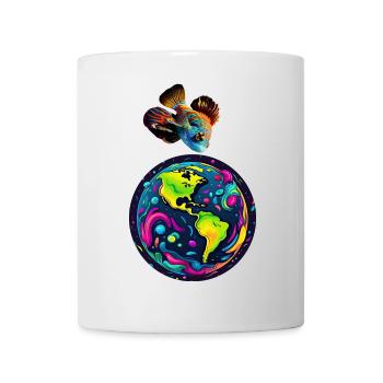 Fish and its planet - Mug - white - Front