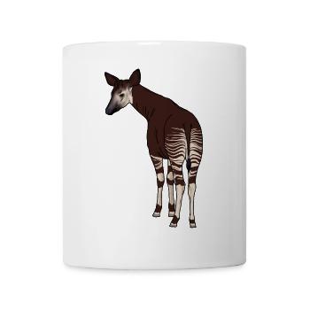 Okapi - Mug blanc - blanc - Devant