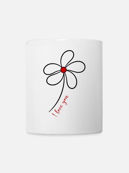 HERZ. PAAR. ICH HABE GERADE GEHEIRATET. Junggesellinnenabschied. VALENTINSTAG. - Tasse - Weiß
