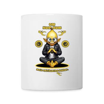 Lustige Yoga Banane - Tasse - Weiß - Vorne