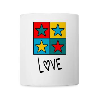 VALENTINE'S DAY. Bachelorette party. I LOVE YOU. I LOVE YOU. LOVE - Mug - white - Front
