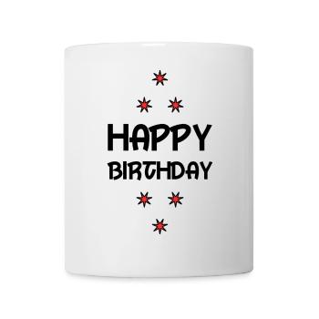 HAPPY BIRTHDAY - Mug blanc - blanc - Devant