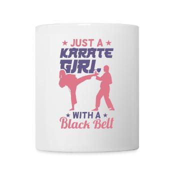 Karate Girl - Mug - white - Front