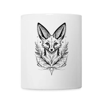 Fuchs Wüstenfuchs Fennek - Tasse - Weiß - Vorne