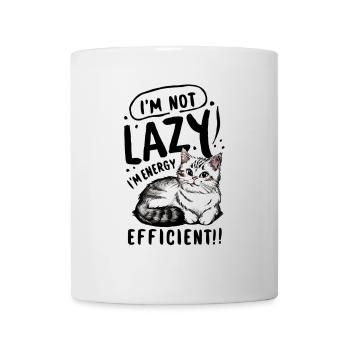 Energiesparmodus Perserkatze - Tasse - Weiß - Vorne