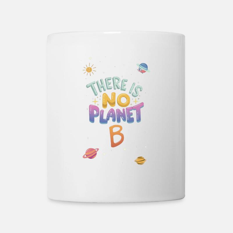 no planet b cosmic - Mug - white