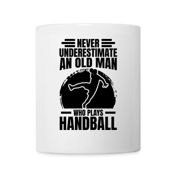 Handball Grandpa - Mug - white - Front