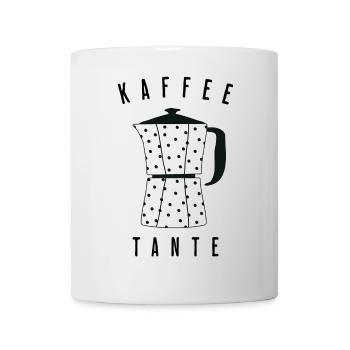 Kaffee Tante - Tasse - Weiß - Vorne