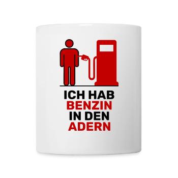 Gasoline Statement Refueling Gas Station Energy Storage - Mug - white - Front