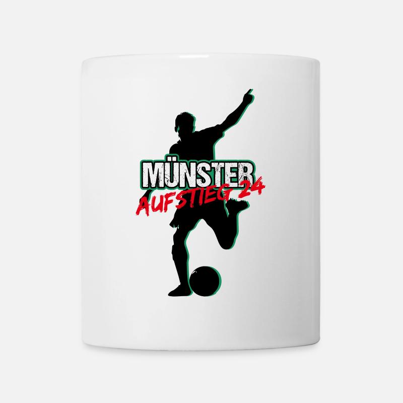 Münster Aufstieg - Tasse - Weiß