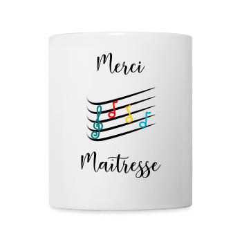 MISTRESS. THANK YOU. THANK YOU MISTRESS. MISTRESS - Mug - white - Front