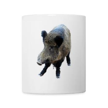 Wild boar Wild boar Pig Sow Pigs - Mug - white - Front
