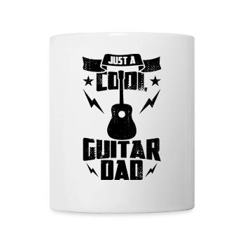 Tout simplement un papa guitariste cool - Mug blanc - blanc - Devant