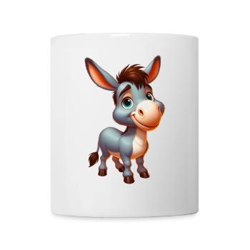 Esel Esel Schnuller Maultier - Tasse - Weiß - Vorne