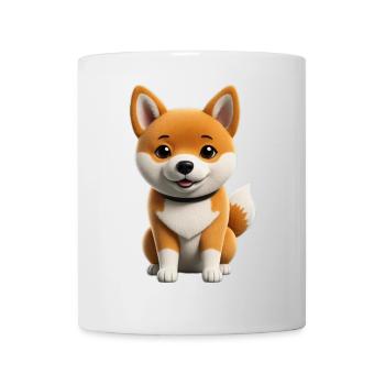 Shiba inu dog - Mug - white - Front