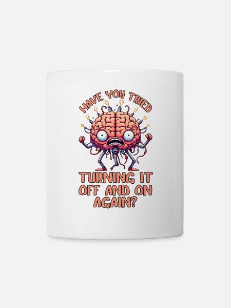 Have you tried turning it off & on again? - Mug - white