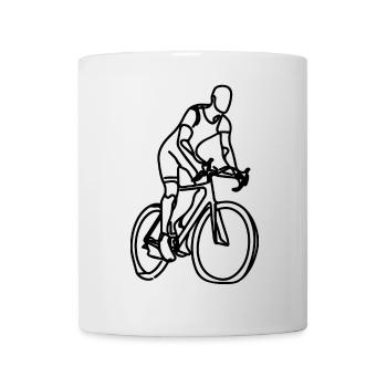 Cycling Sketch - Mug - white - Front