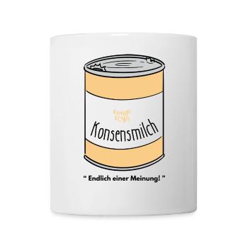 Konsensmilch - Tasse - Weiß - Vorne