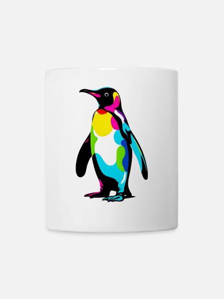 Pinguin - Tasse - Weiß
